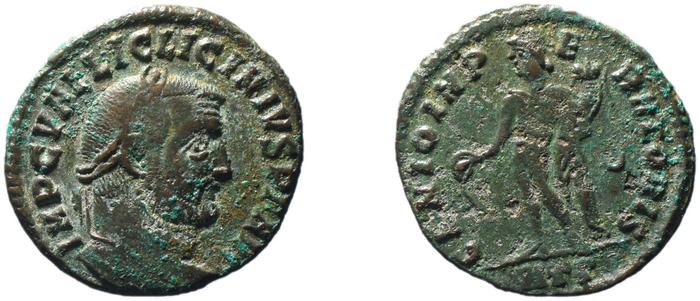 RIC VI Heraclea 53b, реверс, bm