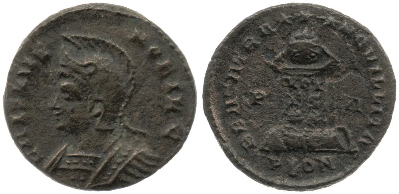 RIC VII Londinium 211, аверс, Британский музей