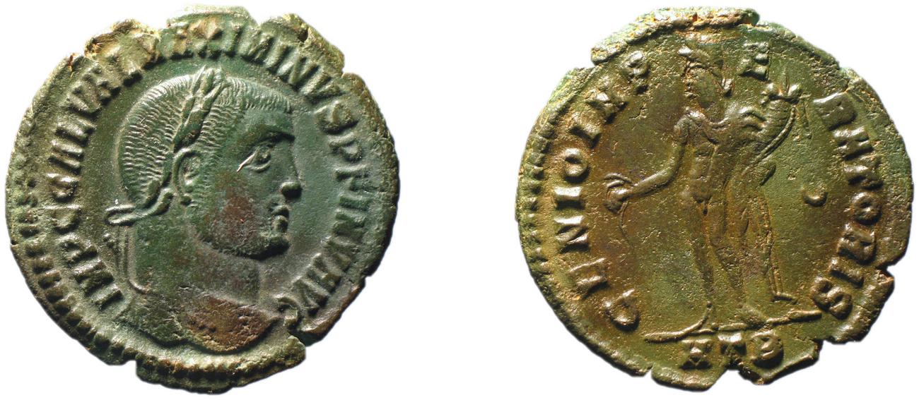 RIC VI Heraclea 53b, аверс, bm