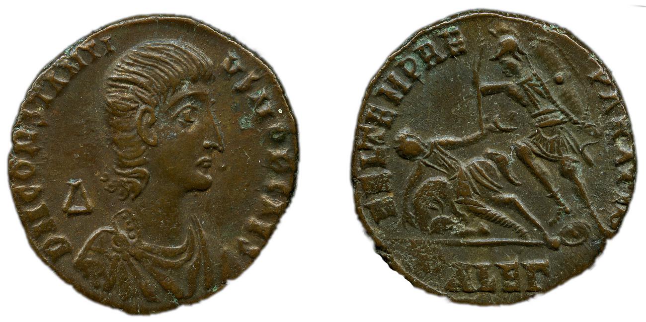 аверс RIC VIII Alexandria 77