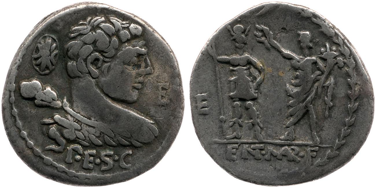 RRC 329/1d, аверс, Британский музей