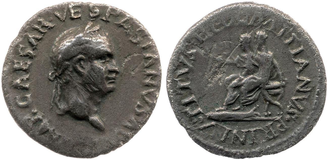 аверс RIC II, Part 1 (second edition) Vespasian 1363