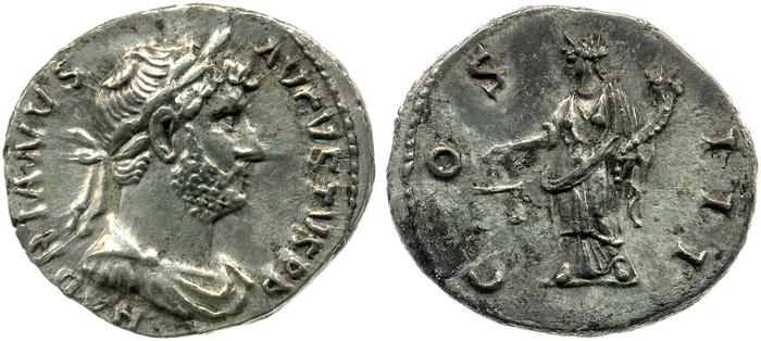 RIC II, Part 3 (second edition) Hadrian 3032, реверс, Британский музей