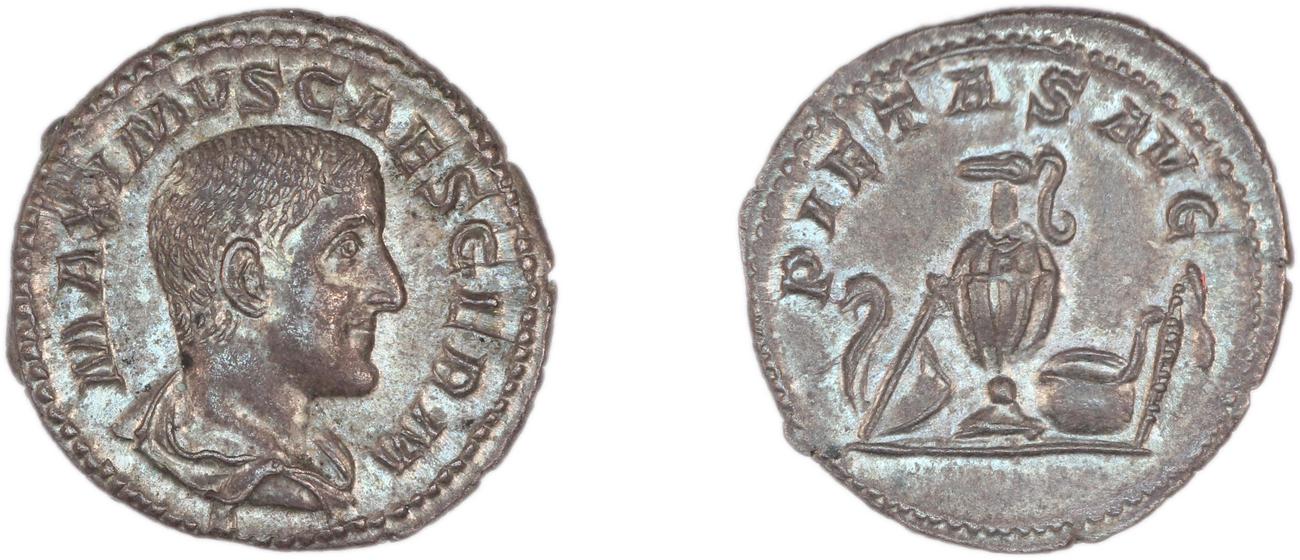 RIC IV Maximus 2, аверс, bm