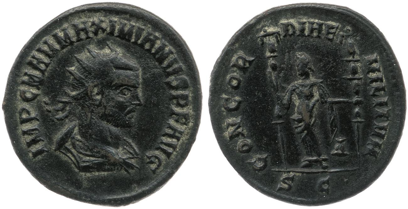 obverse RIC V Diocletian 602