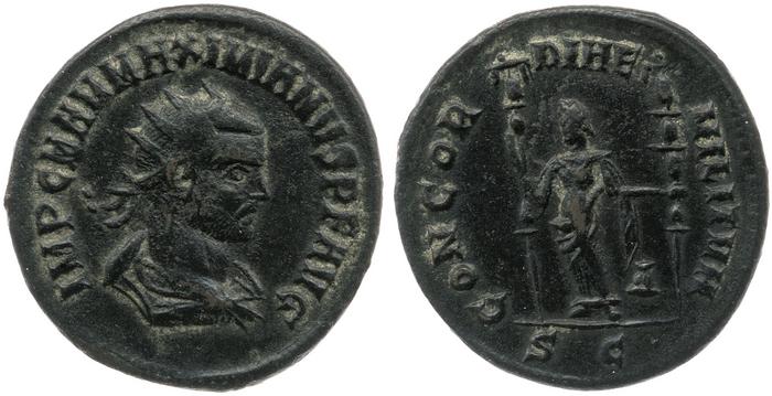 reverse RIC V Diocletian 602