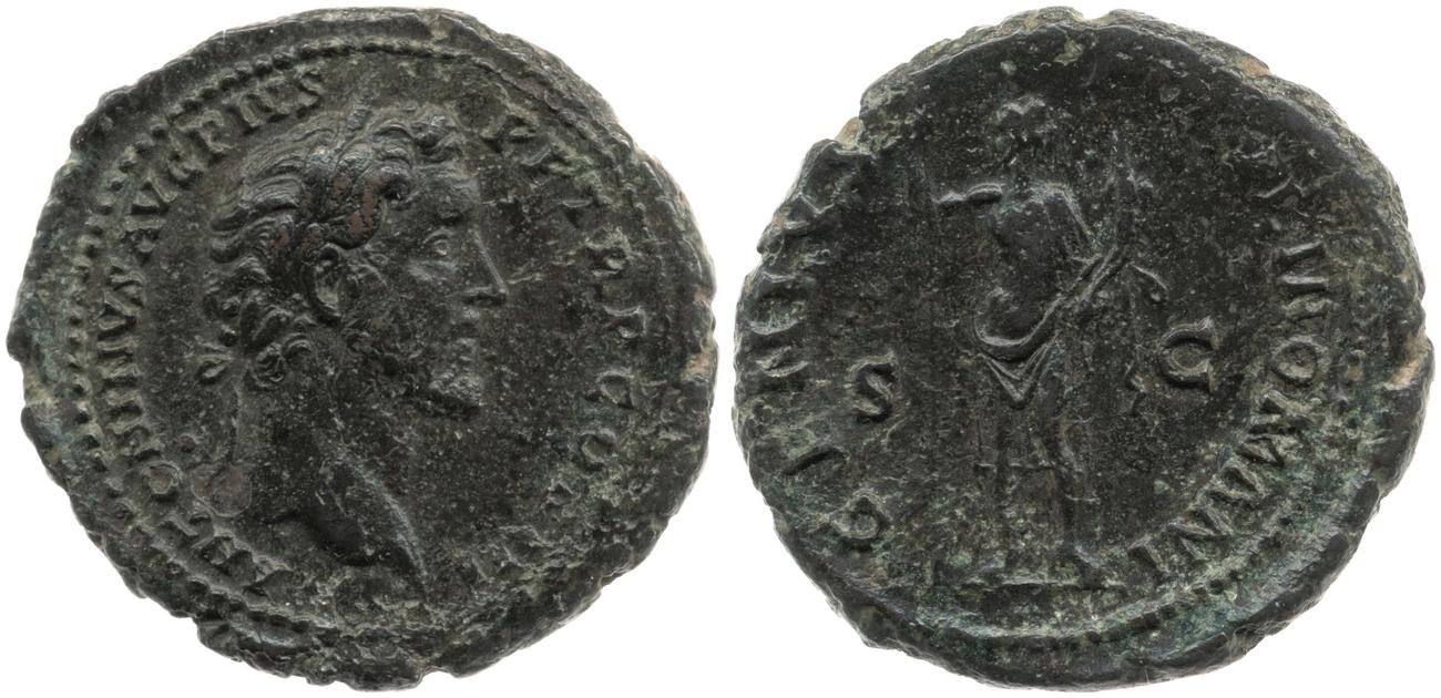 аверс RIC III Antoninus Pius 683