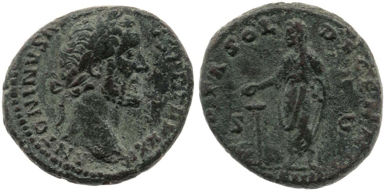 аверс RIC III Antoninus Pius 1027