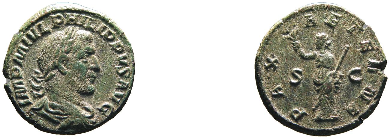 obverse RIC IV Philip I 184B