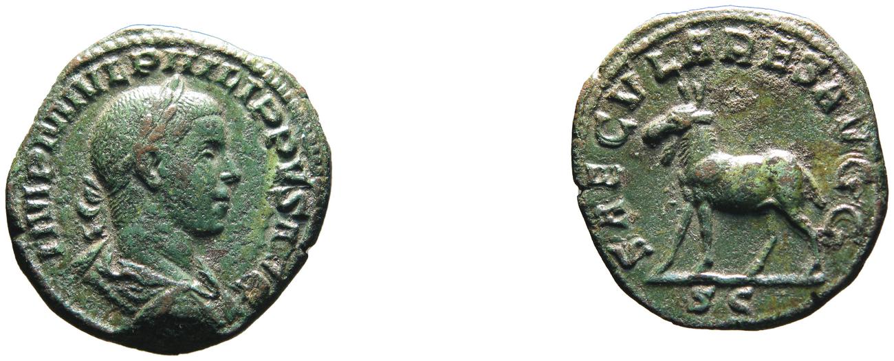 obverse RIC IV Philip I 264A