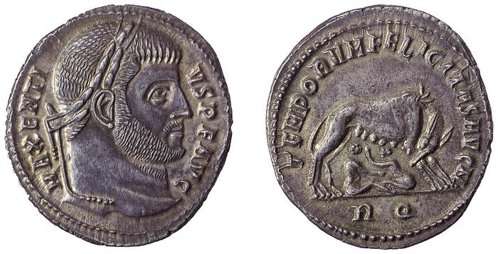 реверс RIC VI Rome 190