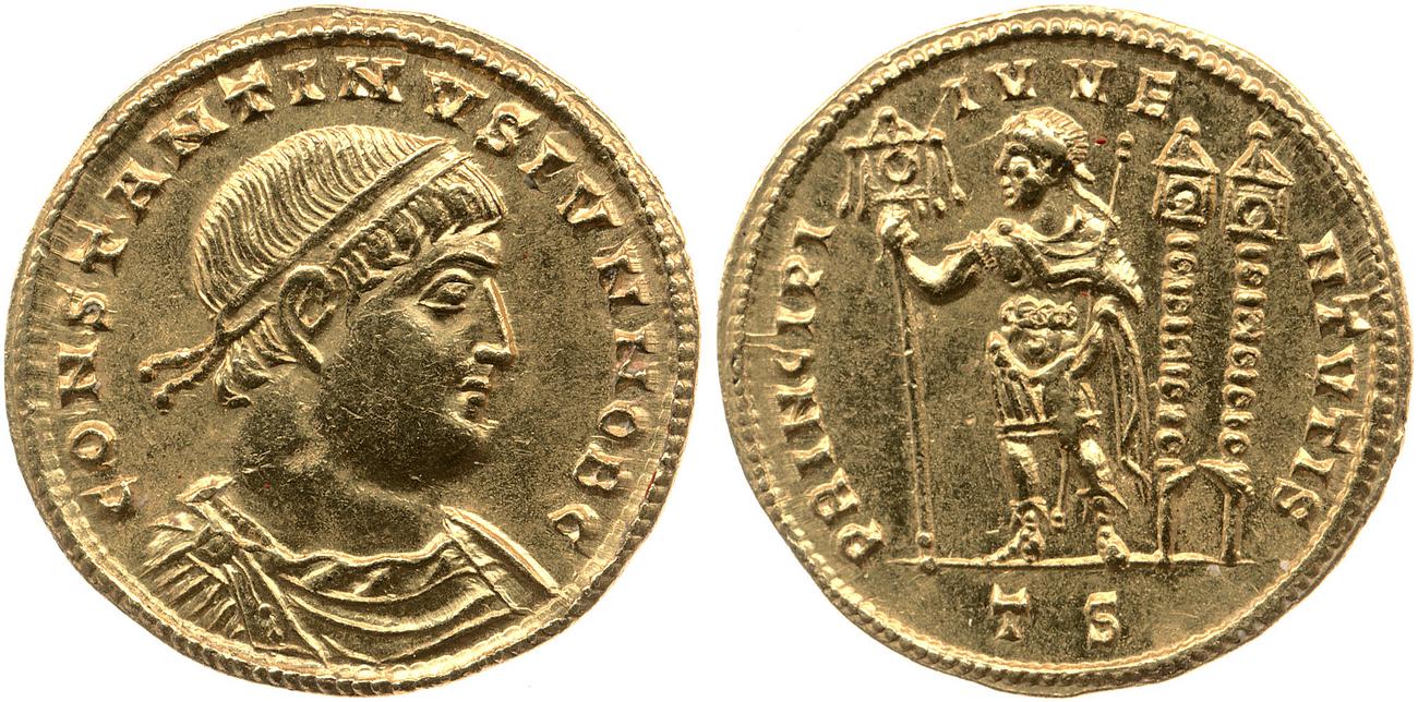 аверс RIC VII Thessalonica 190