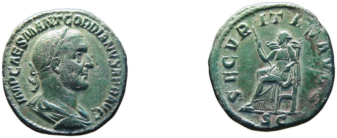 RIC IV Gordian I 11, аверс, bm