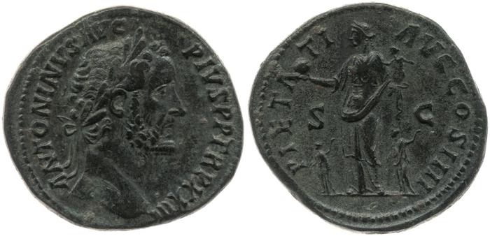 reverse RIC III Antoninus Pius 1031