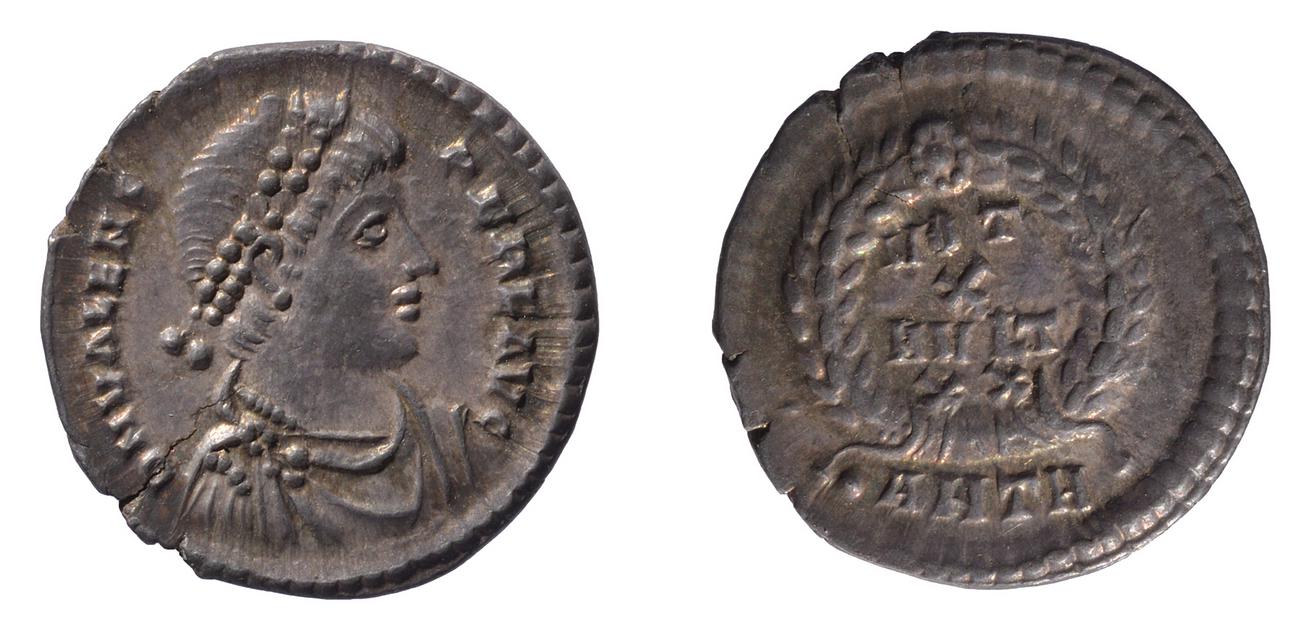 RIC IX Antioch 34D, аверс, bm