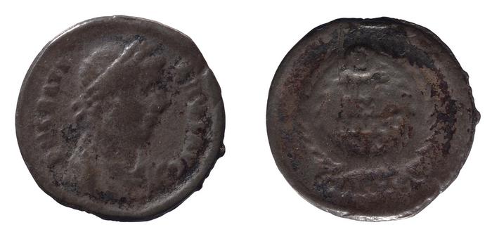 RIC IX Antioch 34F, реверс, bm