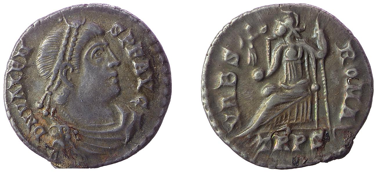 RIC IX Treveri 45B, аверс, bm