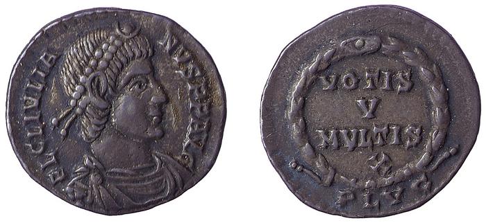 RIC VIII Lugdunum 227, реверс, bm
