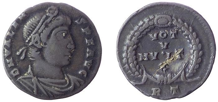 RIC IX Rome 10C, реверс, bm