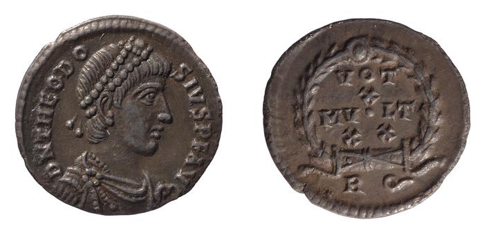 RIC IX Rome 62B, реверс, Британский музей