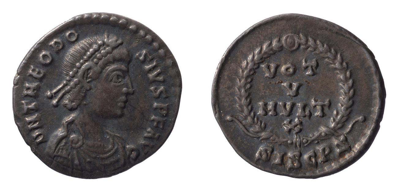 RIC IX Siscia 24B, аверс, bm