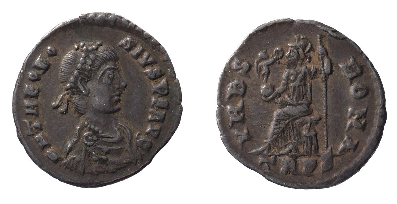 RIC IX Treveri 95B, аверс, Британский музей