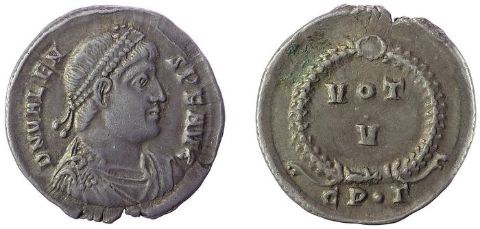 RIC IX Constantinople 13B, реверс, bm