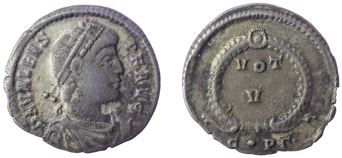 RIC IX Constantinople 13D, аверс, bm