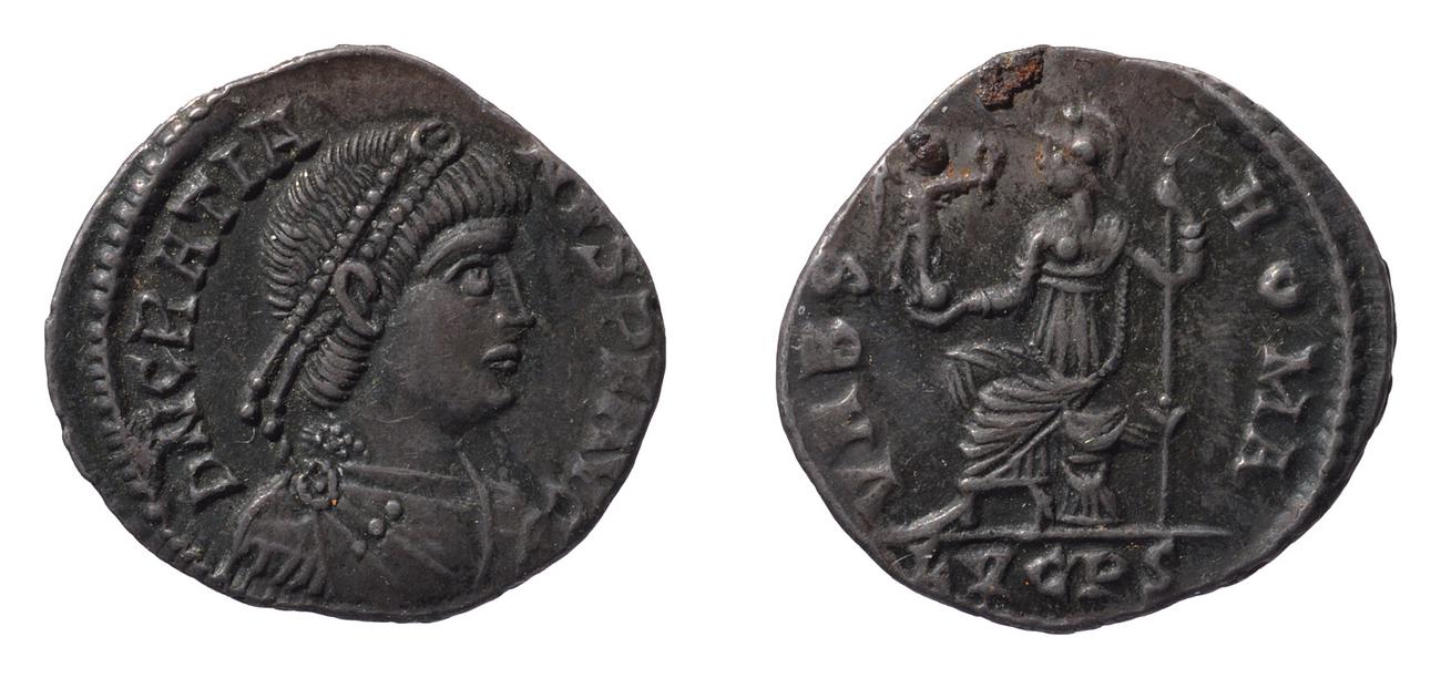 RIC IX Lugdunum 27, аверс, bm