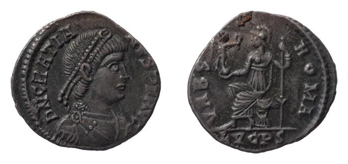 RIC IX Lugdunum 27, реверс, bm