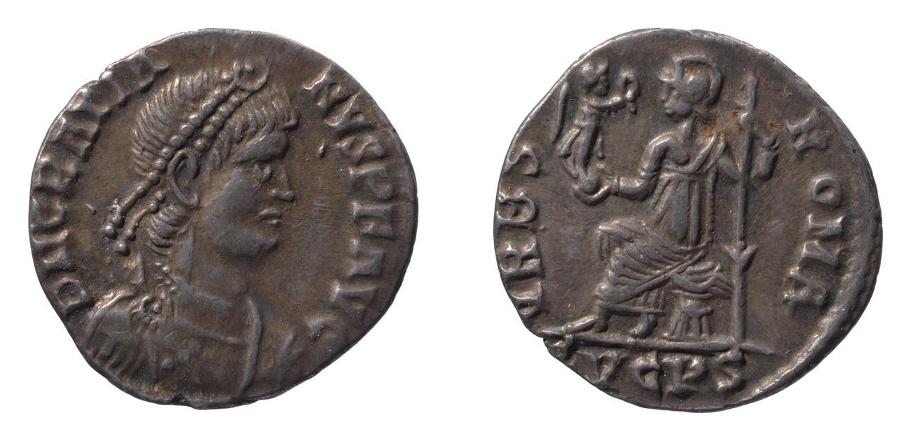 RIC IX Lugdunum 27, аверс, bm