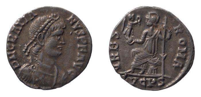 RIC IX Lugdunum 27, реверс, bm