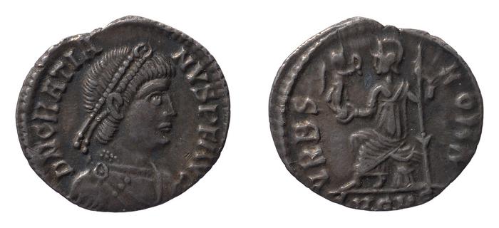 RIC IX Lugdunum 27, реверс, bm