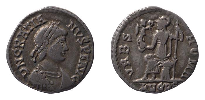 RIC IX Lugdunum 27, реверс, bm