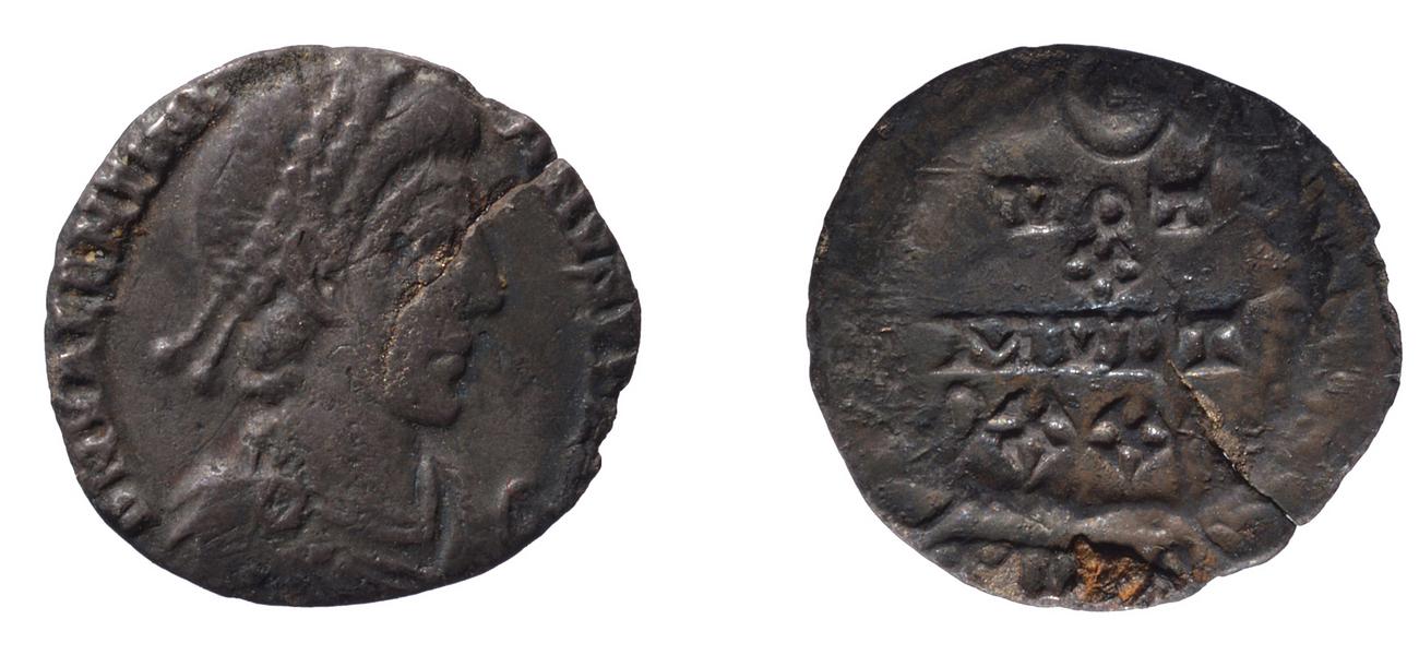 RIC IX Mediolanum 14A, аверс, bm