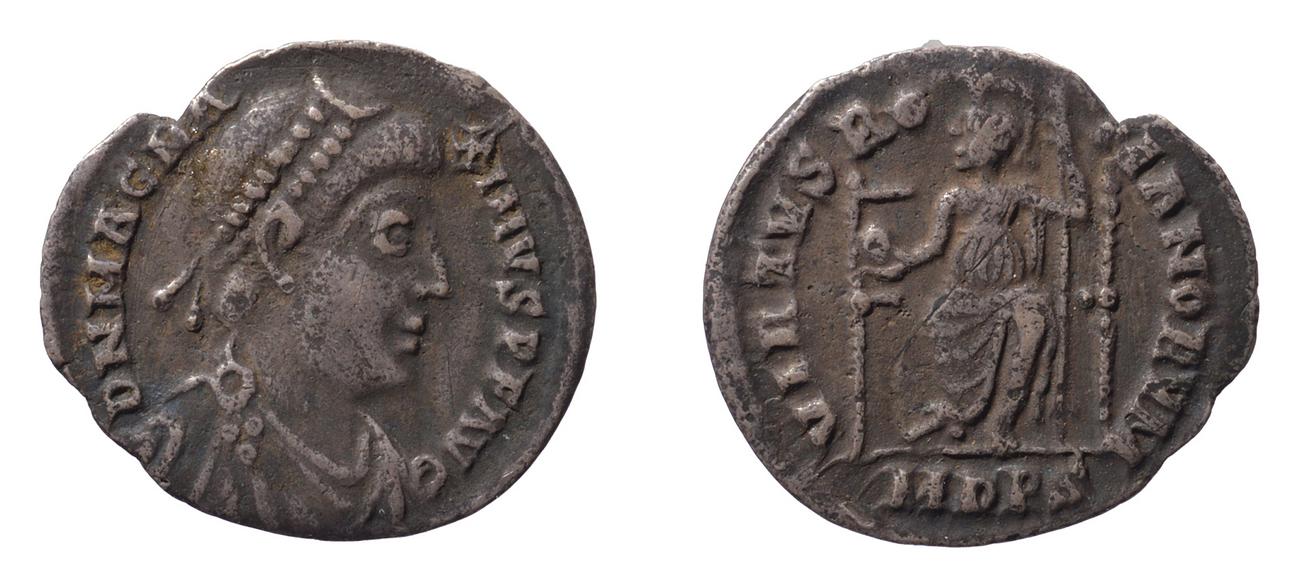 RIC IX Mediolanum 19A, аверс, bm