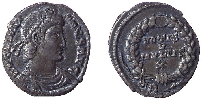 RIC VIII Treveri 365, реверс, bm