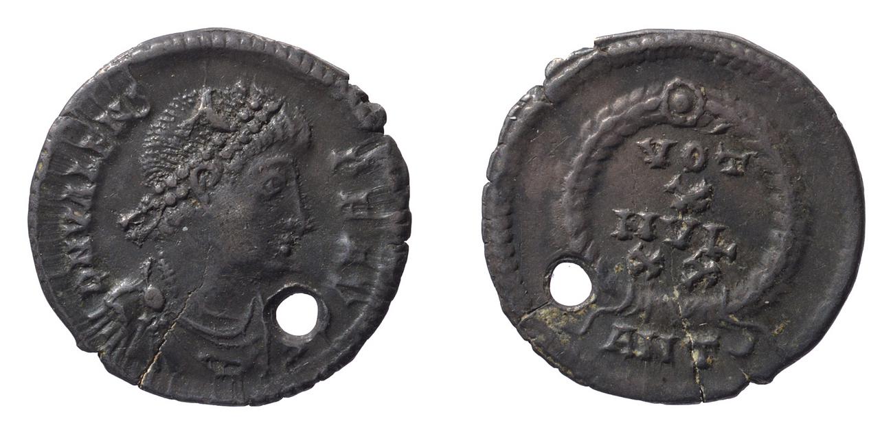 RIC IX Antioch 33B, аверс, bm
