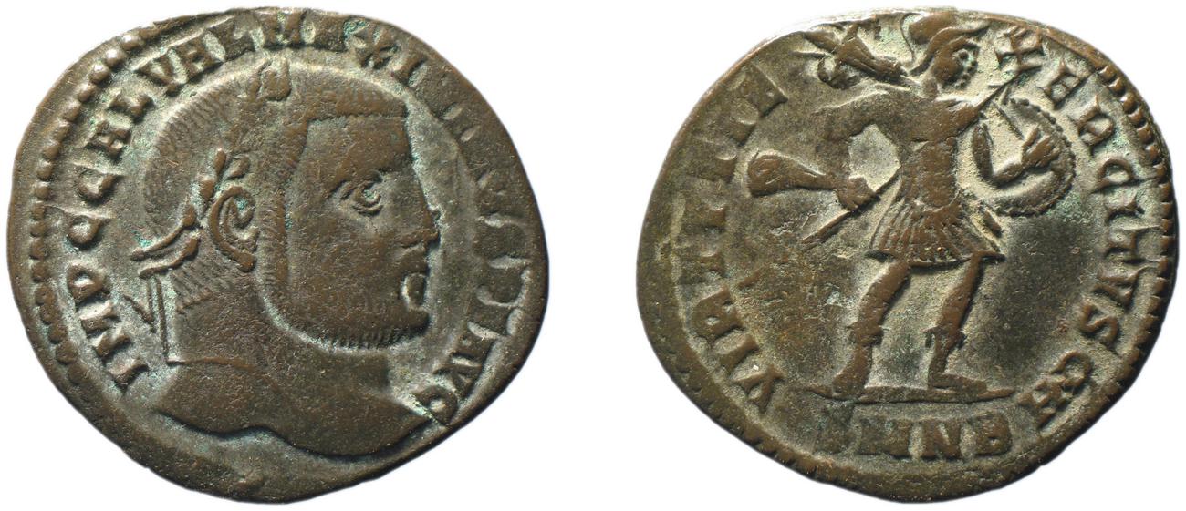 RIC VI Nicomedia 65a, аверс, bm