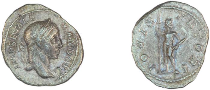 реверс RIC IV Severus Alexander 202