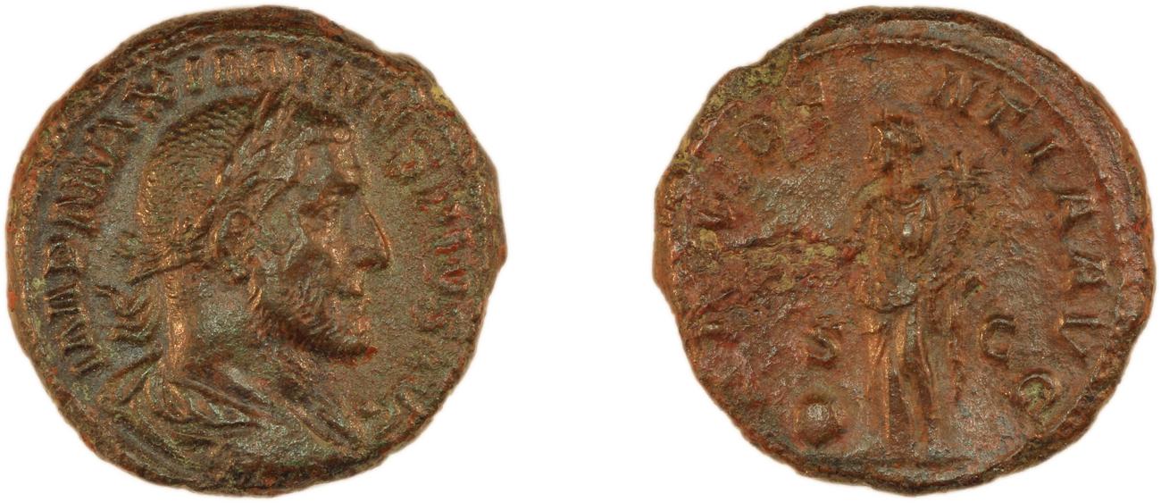 RIC IV Maximinus Thrax 63, аверс, bm