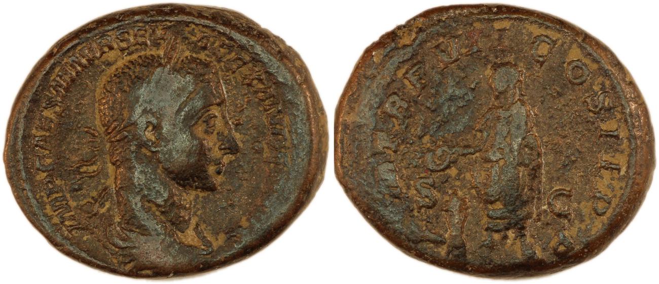 obverse RIC IV Severus Alexander 486