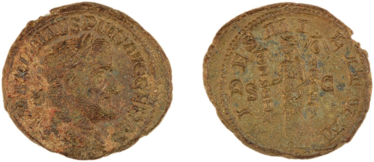 аверс RIC IV Maximinus Thrax 80