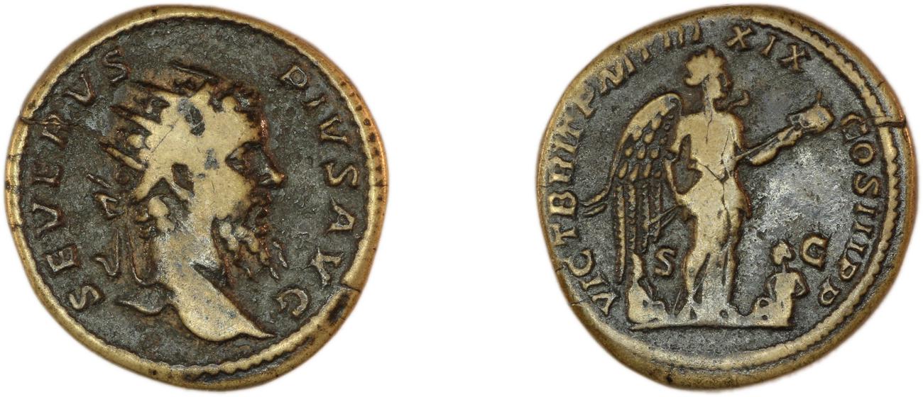 RIC IV Septimius Severus 809, аверс, bm