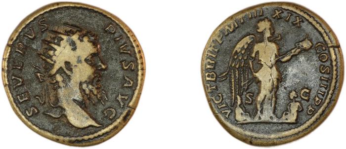 RIC IV Septimius Severus 809, реверс, bm