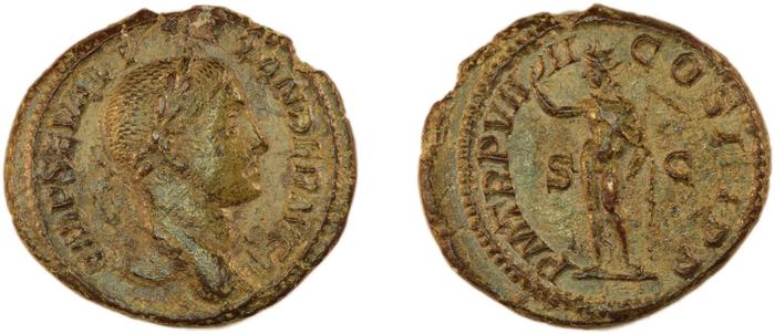 RIC IV Severus Alexander 502, реверс, Британский музей