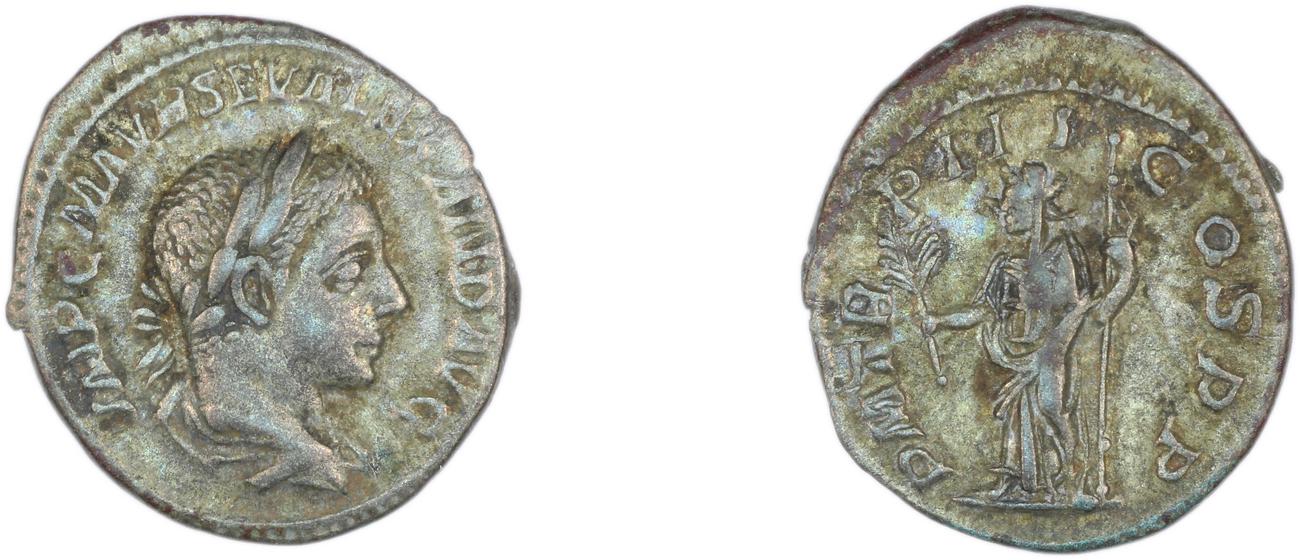 RIC IV Severus Alexander 40, аверс, Британский музей