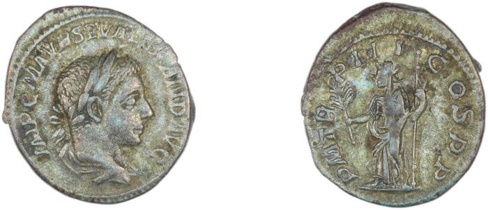 RIC IV Severus Alexander 40, реверс, Британский музей