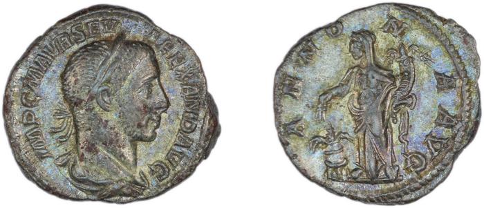 реверс RIC IV Severus Alexander 133