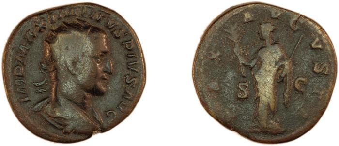 RIC IV Maximinus Thrax 59, реверс, bm